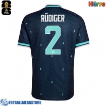 Fotballdrakt Herre Tyskland Antonio Rudiger #2 Bortedrakt VM 2026 Kortermet